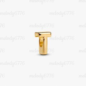 Pandora Letter T Alphabet Charm